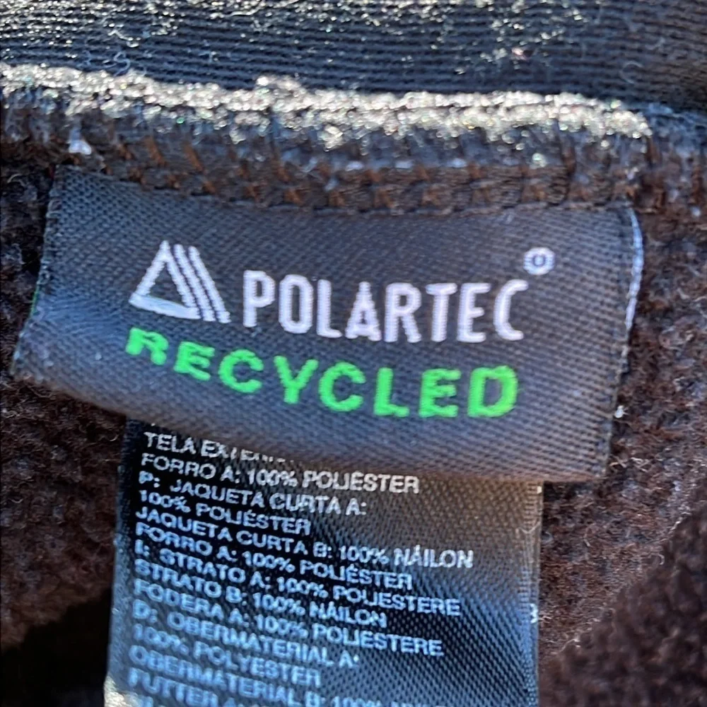 The North Face Men’s Jacket, Size Small, Color is Black, Polartec
